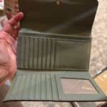 Michael Kors MK olive green long wallet Photo 4