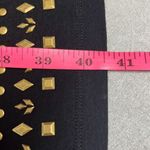 Premise  Small Black Brass Studded Embellished Bodycon Dress NWT Cocktail Party Photo 11