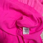 Skies Are Blue NWT Pink Ruffle Neck Tie Long Sleeve Smocked Tiered Dress XS Photo 10