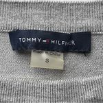 Tommy Hilfiger NEW Grey Black White Silver Striped Sweater Bodycon Dress Small Photo 9