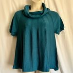 a.n.a  Deep Teal Cowl Neck Sweater Photo 1