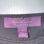 Gloria Vanderbilt #Halloween GV Black and orange/gold Sequin Pumpkin Long Sleeve Tee MSRP $40 NWT Photo 2