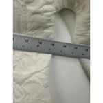 Reiss  White Textured Crewneck Pullover Sweatshirt Womens Size Medium Photo 5