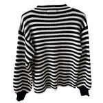 Anthropologie  Line & Dot Balloon Sleeve Striped Sweater Size XS Photo 1