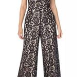 Julia Jordan High Neck Floral Lace Jumpsuit Photo 0