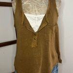 Free People Traveler Tank Moss Women's Size M Photo 6