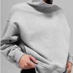 Alo Yoga  Hazy Mock Neck Pullover Photo 5
