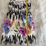 Donna Morgan Donna‎ Morgan Silk Floral Dress Petite Size 6 Photo 4