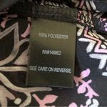 Torrid black and purple print kimono style robe Photo 7