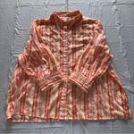 Breckenridge Casual Yellow and Orange Button Down Shirt with Relaxed Fit Photo 0