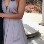 Silver Formal Dress Photo 0