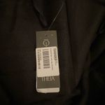 Theia Teresa Draped Gown Black Size 4 Photo 9