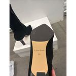 & Other Stories 8 Other Stories Stretch Leather Ankle Boots Black Suede Womens Size 38 US 7 Photo 9