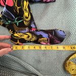 Salvatore Ferragamo Vintage Shoe Print Footed Leggings Runway 1991 Sz Medium Photo 5