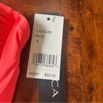 La Blanca Island Goddess Bandeau Tankini Top Swim Hot Coral Pink NWT Size 4 Photo 3