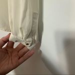 Forever 21  button down embellished collared dress blouse small loose fit Photo 4