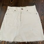 Citizens of Humanity  White Jean Skirt Photo 0