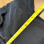 CP Shades  Womens Black Tunic Shirt Dress Micro Corduroy Long Sleeve Lagenlook XS Photo 5