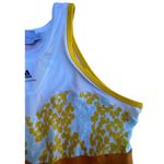 Adidas Stella McCartney Barricade Andrea Petkovic Yellow White Tennis Tank Top Photo 2