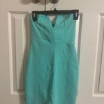 Teal blue hoco dress Photo 1