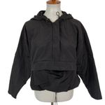 FAVLUX  Top Large Black Hooded Photo 1