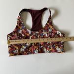 Outdoor Voices OUTDOOR VOICES Paprika Blooms Floral Racerback 'Doing Things' Sports Bra M Photo 2
