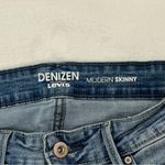 Denizen from Levi's Denizen By Levi’s Modern Skinny Blue Washed Straight Stretch Jeans Womens 28x28 Photo 5