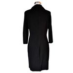 Giorgio Armani Black Jersey Dress High Neck 3/4 Sleeves IT 44 Italy Medium 8 EUC Photo 9