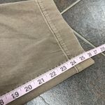 Spanx Stretch Twill Cropped Wide Leg Pull On Pants Tan Taupe Cedar Small Photo 14