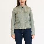 Sanctuary Women's Light Green Jacket Photo 1