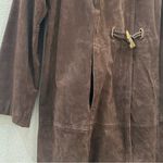BRADLEY BAYOU Brown Suede Leather Horn Photo 10