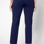 Susan Graver GRAVER Petite Status Stretch Straight Leg Ankle Pants Size 10 Photo 1