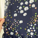 Urban Outfitters  Floral daisy V Neck Peplum Blouse Small Photo 7