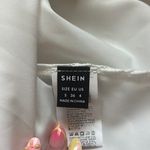 SheIn White Tie Dress Photo 1