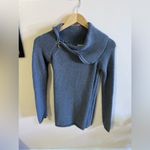 Guess  Est 1981 Reg Gray knit sweater turtleneck zip up neck cute warm knit XS Photo 15