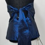 Fiorucci  Blue Satin Women's Bustier Photo 3