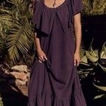 Free People  Lynne Midi Dress in Elderberry Size Small NWT Western Bohemian Fall Photo 2