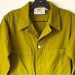 Big Bud Press Everyday Utility Jumpsuit Cotton Olive Green Small EUC Photo 4