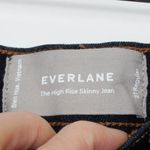 Everlane  High Rise‎ Skinny Denim Jeans Dark Wash Womens Size 27R Photo 2