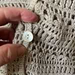 Christopher & Banks  size L open weave hand knitted cardigan. Photo 2