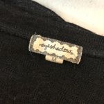 Eyeshadow Black Lace Long Sleeve Top Scoop Neck Size M Photo 2