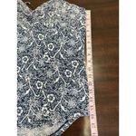 Free People Hula Tank Top Floral Blue Size Large Photo 6