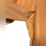 Vintage Orange Max Moda Striped Funky Trouser Waist 26” length 37” Inseam 24” Orange Photo 8