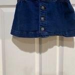 American Eagle  Womens Denim Button-Up Tank Top With Crossback Straps Size XS Photo 2