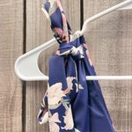 Imperfect Une Piece luxury swimsuit removable bows one piece blue pink floral 6 Photo 7