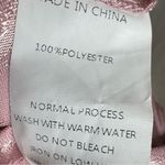 Simplee Apparel Pink blush leopard animal print satin true wrap maxi dress size medium Photo 8