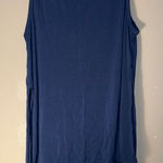 Zyia  active navy women’s activewear loose fit tank Large #718 Photo 0