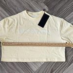 Alphalete  Women’s Performance Outlined LS Crop - Sea Salt , Size XS Photo 3