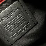 Coach Canvas Mini Bennett Brown Rose Floral Red Photo 11