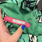 Plenty By Tracy Reese  Green Blue Floral Hawaiian like Dress Photo 5